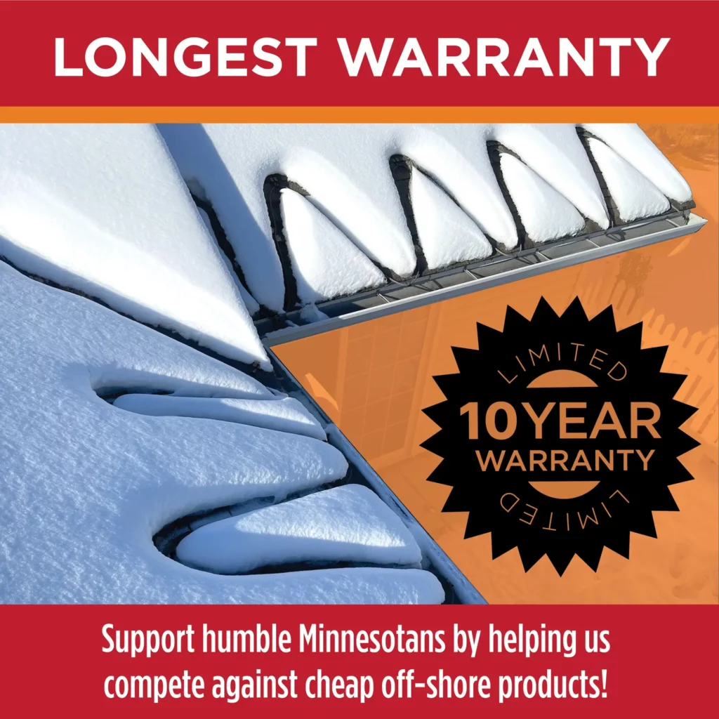 Gutter Heat Tape with Warranty